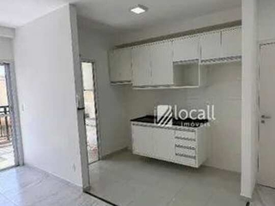 Apartamento com 2 dormitórios para alugar, 65 m² por R$ 2.711,00/mês - Parque Quinta das P