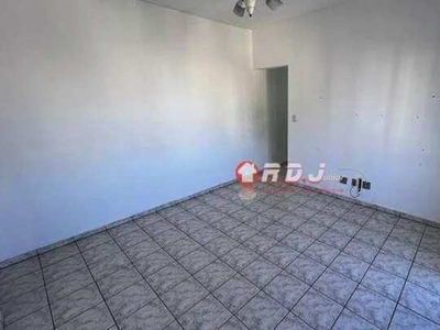 Apartamento com 2 dormitórios para alugar, 75 m² por R$ 2.400,00/mês - Embaré - Santos/SP
