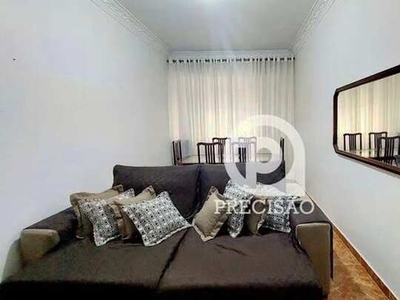 Apartamento com 2 dormitórios para alugar, 75 m² por R$ 5.344,60/mês - Copacabana - Rio de