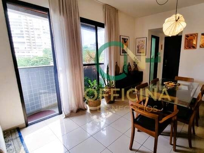 Apartamento com 3 dormitórios à venda, 105 m² por R$ 690.000 - Gonzaga - Santos/SP