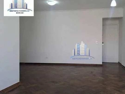 Apartamento com 3 dormitórios para alugar, 98 m² por R$ 5.051,54/mês - Moema - São Paulo/S