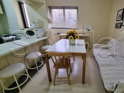 Apartamento na Av. Brigadeiro Luís Antônio disponível locação com 1 dorm e 1 vaga