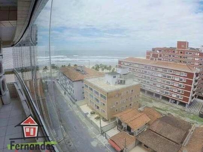 Apartamento vista mar com 3 dormitórios sendo 2 suítes para alugar, 114 m² por R$ 3.500/m