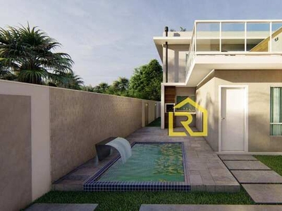 Casa com 3 dormitórios à venda, 94 m² por R$ 480.000,00 - Ouro Verde - Rio das Ostras/RJ
