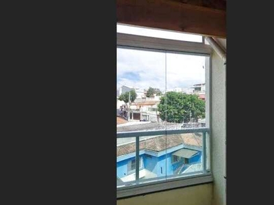 Cobertura com 2 dormitórios para alugar, 120 m² por R$ 2.401,00/mês - Vila Clarice - Santo