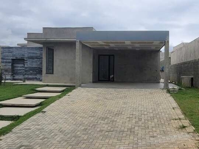 Linda Casa Térrea e Nova em Condomínio de Alto Padrão Residencial Terras da Alvorada Jundi