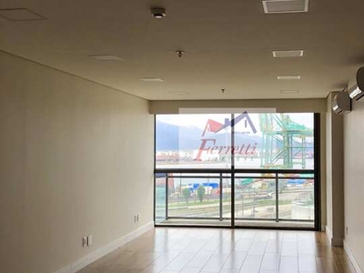 Sala comercial pronta para Aluguel em Valongo Santos-SP