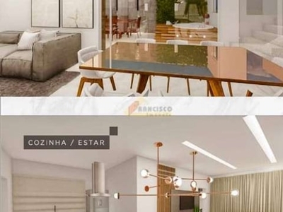 Apartamento cobertura à venda, 4 quartos, 3 suítes, 3 vagas, santo antônio - divinópolis/mg