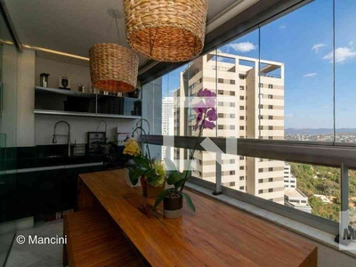 Apartamento com 3 quartos à venda no bairro Vila da Serra, 86m²