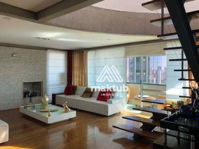 Cobertura para alugar, 280 m² por R$ 14.800,00/mês - Jardim - Santo André/SP