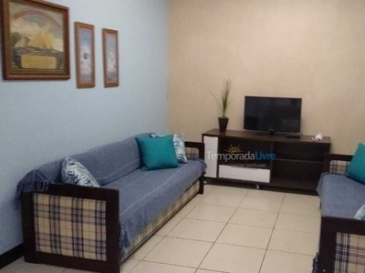 Excelente com 2 quartos apartamento para temporada em Itaguá