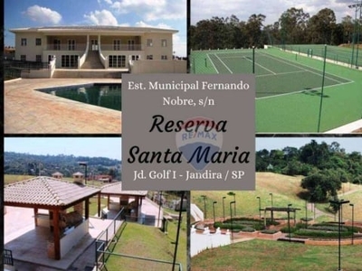 Excelente lote no RESERVA SANTA MARIA - Jandira / SP