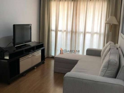 Flat com 1 dormitório para alugar, 46 m² por r$ 2.800,01/mês - parque monte líbano - mogi das cruzes/sp