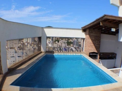 Cobertura, 232 m² - venda por r$ 1.400.000,00 ou aluguel por r$ 9.500,02/mês - praia das astúrias - guarujá/sp