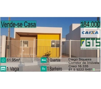 casas financiadas em caruaru