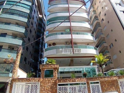 ABAIXOOOOOU - Apartamento com 2 dormitórios à venda, 75 m² por R$ 359.000 - Vila Guilhermina - Praia Grande/SP