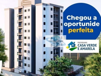 Apartamento Casa Verde Amarela 2 Dormitórios à venda, 47 m² a partir de R$ 173.490 - Jardim Aeroporto - Sorocaba/SP