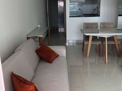 Apartamento com 1 dormitório para alugar, 49 m² por R$ 3.502/mês - Calhau - São Luís/MA