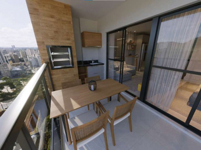 Apartamento com 1 quarto à venda na Avenida Visconde de Guarapuava, Centro, Curitiba, 45 m2 por R$ 357.000