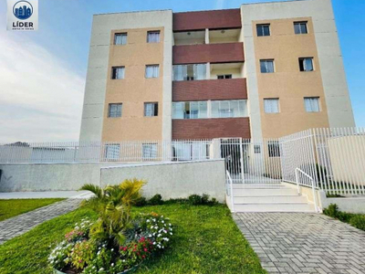 Apartamento com 2 dormitórios à venda, 57 m² por r$ 279.000,00 - capão raso - curitiba/pr