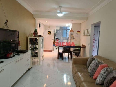 Apartamento com 2 dormitórios à venda, 78 m² por R$ 540.000,00 - Aparecida - Santos/SP