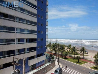 Apartamento com 2 dormitórios para alugar, 56 m² por R$ 1.952,98/mês - Maracanã - Praia Grande/SP