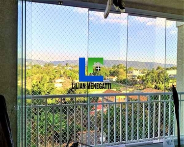 Apartamento com 2 dormitórios, suíte, varanda com vista pra Serra do Japi. Jundiaí