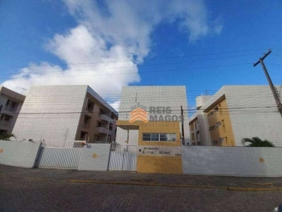 Apartamento com 3 dormitórios, 80 m² - venda por R$ 250.000 ou aluguel por R$ 1.700/mês - Lagoa Nova - Natal/RN