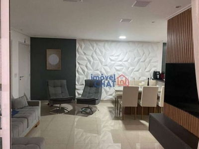 Apartamento com 3 dormitórios à venda, 107 m² por R$ 999.000,00 - Santo Antônio - São Caetano do Sul/SP