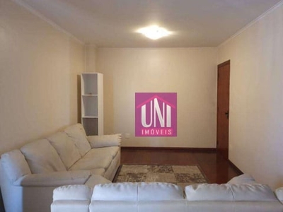 Apartamento com 3 dormitórios para alugar, 136 m² por R$ 2.100,00/mês - Parque das Nações - Santo André/SP
