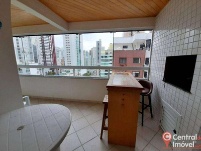 Apartamento com 3 dormitórios para locação de temporada, 100 m² por R$ 750/dia - Centro - Balneário Camboriú/SC