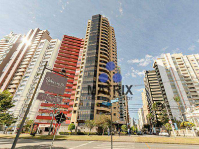 Apartamento com 4 dormitórios, 302 m² - venda por R$ 3.500.000,00 ou aluguel por R$ 17.502,00/mês - Batel - Curitiba/PR