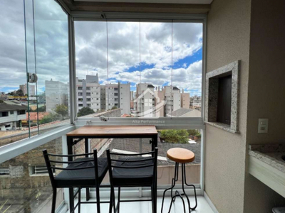 Apartamento planejado à venda, sacada com churrasqueira, 2 quartos, no Bairro Novo Mundo, Curitiba/PR.