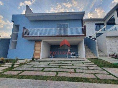 Casa com 3 dormitórios, 150 m² - venda por r$ 1.385.000,00 ou aluguel por r$ 9.175,00/mês - condomínio residencial verana - são josé dos campos/sp