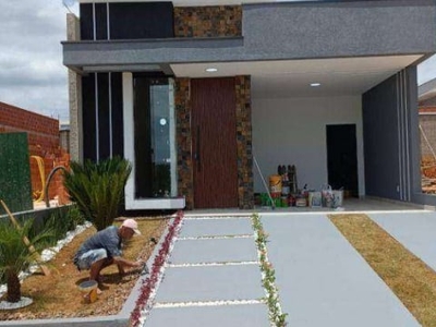 Casa com 3 dormitórios à venda, 108 m² por R$ 600.000,00 - Condomínio Residencial Villaggio Ipanema I - Sorocaba/SP