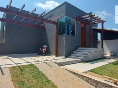 Casa com 3 dormitórios à venda, 135 m² por R$ 760.000 - Shalimar - Lagoa Santa/MG