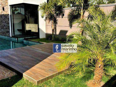 Casa com 3 dormitórios à venda, 254 m² por r$ 2.350.000,00 - alphaville - bonfim paulista - ribeirão preto/sp