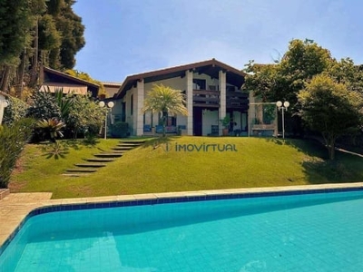 Casa com 5 dormitórios à venda, 440 m² por R$ 1.950.000,00 - Algarve - Cotia/SP
