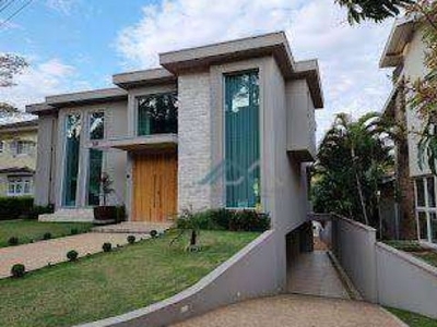 Casa com 5 suítes, 760 m² - venda por r$ 8.900.000 ou aluguel por r$ 37.655/mês - residencial dez (alphaville) - santana de parnaíba/sp