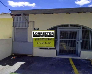 CASA COMERCIAL PARA LOCACÃO NO BAIRRO GUANABARA EM CAMPINAS