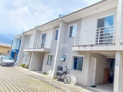 Casa em condomínio fechado com 2 quartos à venda na Rua Rio Belém, 64, Iguaçu, Fazenda Rio Grande, 76 m2 por R$ 260.000