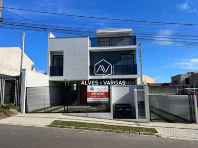 Casa em condomínio fechado com 3 quartos à venda na Antônio Rodrigues da Rocha, 114, Atuba, Curitiba por R$ 520.000
