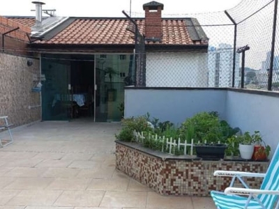 Cobertura para Venda em Santo André, Vila Pires, 2 dormitórios, 1 suíte, 3 banheiros, 2 vagas