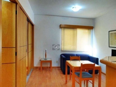 Flat com 1 dormitório, 35 m² - venda por R$ 280.000,00 ou aluguel por R$ 1.800,00/mês - Jardins - São Paulo/SP