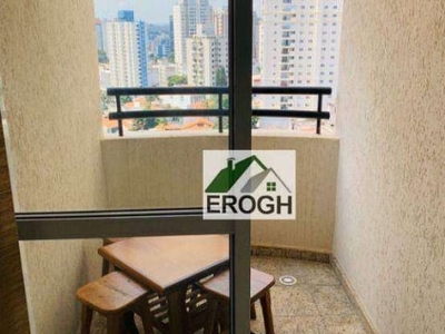 Flat com 1 dormitório à venda, 44 m² por R$ 220.000,00 - Vila Bastos - Santo André/SP