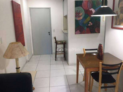 Flat com 1 dormitório para alugar, 40 m² por R$ 3.400/mês - Jardins - São Paulo/SP