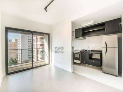 Flat com 1 dormitório para alugar, 40 m² por R$ 3.410,00/mês - Pinheiros - São Paulo/SP