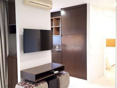 Flat com 1 dormitório para alugar, 45 m² por R$ 3.300,00/mês - Vila Olímpia - São Paulo/SP