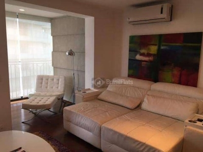 Flat com 1 dormitório para alugar, 78 m² por R$ 11.000,00/mês - Vila Nova Conceição - São Paulo/SP