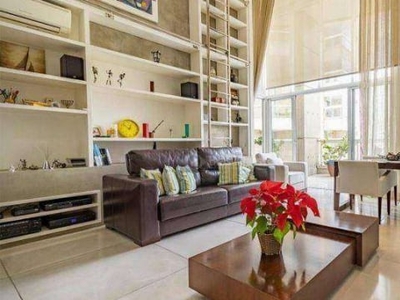 Flat com 2 dormitórios para alugar, 157 m² por R$ 17.300,00/mês - Vila Nova Conceição - São Paulo/SP